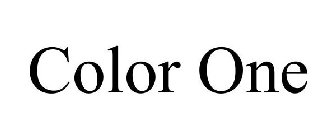 COLOR ONE