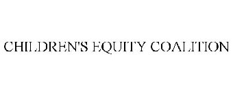 CHILDREN'S EQUITY COALITION