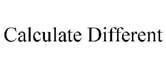 CALCULATE DIFFERENT