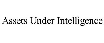 ASSETS UNDER INTELLIGENCE