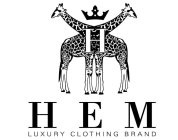 H HEM LUXURY CLOTHING BRAND