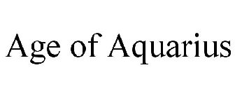 AGE OF AQUARIUS