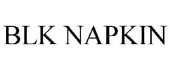 BLK NAPKIN