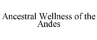 ANCESTRAL WELLNESS OF THE ANDES