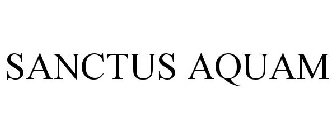 SANCTUS AQUAM