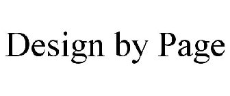 DESIGN BY PAGE