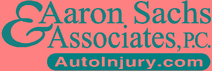 AARON SACHS & ASSOCIATES, P.C. AUTOINJURY.COMY.COM