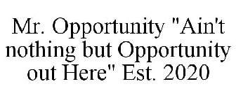 MR. OPPORTUNITY 