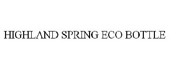 HIGHLAND SPRING ECO BOTTLE