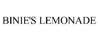 BINIE'S LEMONADE