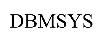 DBMSYS