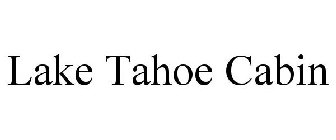 LAKE TAHOE CABIN