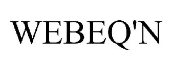WEBEQ'N