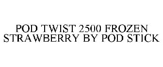 POD TWIST 2500 FROZEN STRAWBERRY BY POD STICK