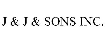 J & J & SONS INC.