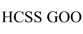 HCSS GOO