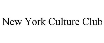 NEW YORK CULTURE CLUB