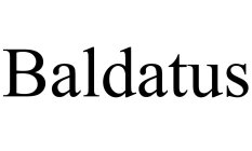 BALDATUS
