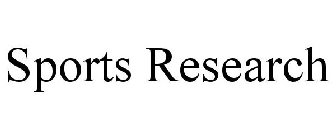 SPORTS RESEARCH