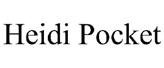 HEIDI POCKET