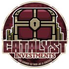 CATALYST INVESTMENTS WE INVEST IN YOU AS A PERSON