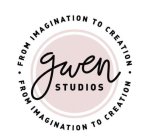 GWEN STUDIOS FROM IMAGINATION TO CREATION FROM IMAGINATION TO CREATIONN FROM IMAGINATION TO CREATION