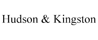 HUDSON & KINGSTON