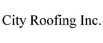 CITY ROOFING INC.