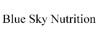 BLUE SKY NUTRITION