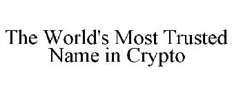 THE WORLD'S MOST TRUSTED NAME IN CRYPTO