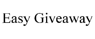 EASY GIVEAWAY