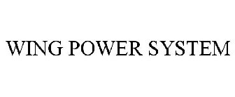 WING POWER SYSTEM