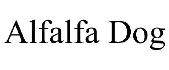 ALFALFA DOG