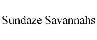 SUNDAZE SAVANNAHS