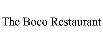 THE BOCO RESTAURANT