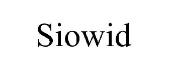 SIOWID