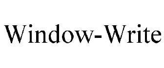 WINDOW-WRITE