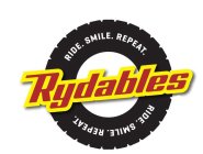 RIDE. SMILE. REPEAT. RYDABLES RIDE. SMILE. REPEAT.