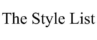 THE STYLE LIST