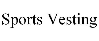 SPORTS VESTING