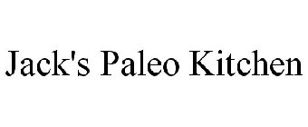 JACK'S PALEO KITCHEN