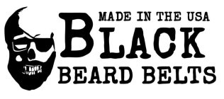 MADE IN THE USA BLACK BEARD BELTS