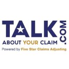 TALK ABOUT YOUR CLAIM.COM POWERED BY FIVE STAR CLAIMS ADJUSTING