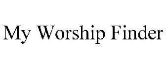 MY WORSHIP FINDER