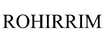 ROHIRRIM