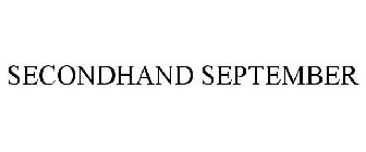 SECONDHAND SEPTEMBER