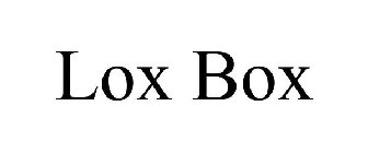 LOX BOX