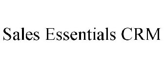 SALES ESSENTIALS CRM