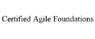 CERTIFIED AGILE FOUNDATIONS