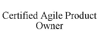 CERTIFIED AGILE PRODUCT OWNER